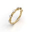 Avarta Trending Gold Minimalistic Eternity Band with Certified Lab Diamonds – Elegant & Timeless Design