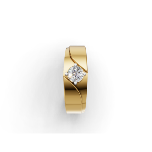Avarta 33 Cents Engagement Ring With Lab Diamonds
