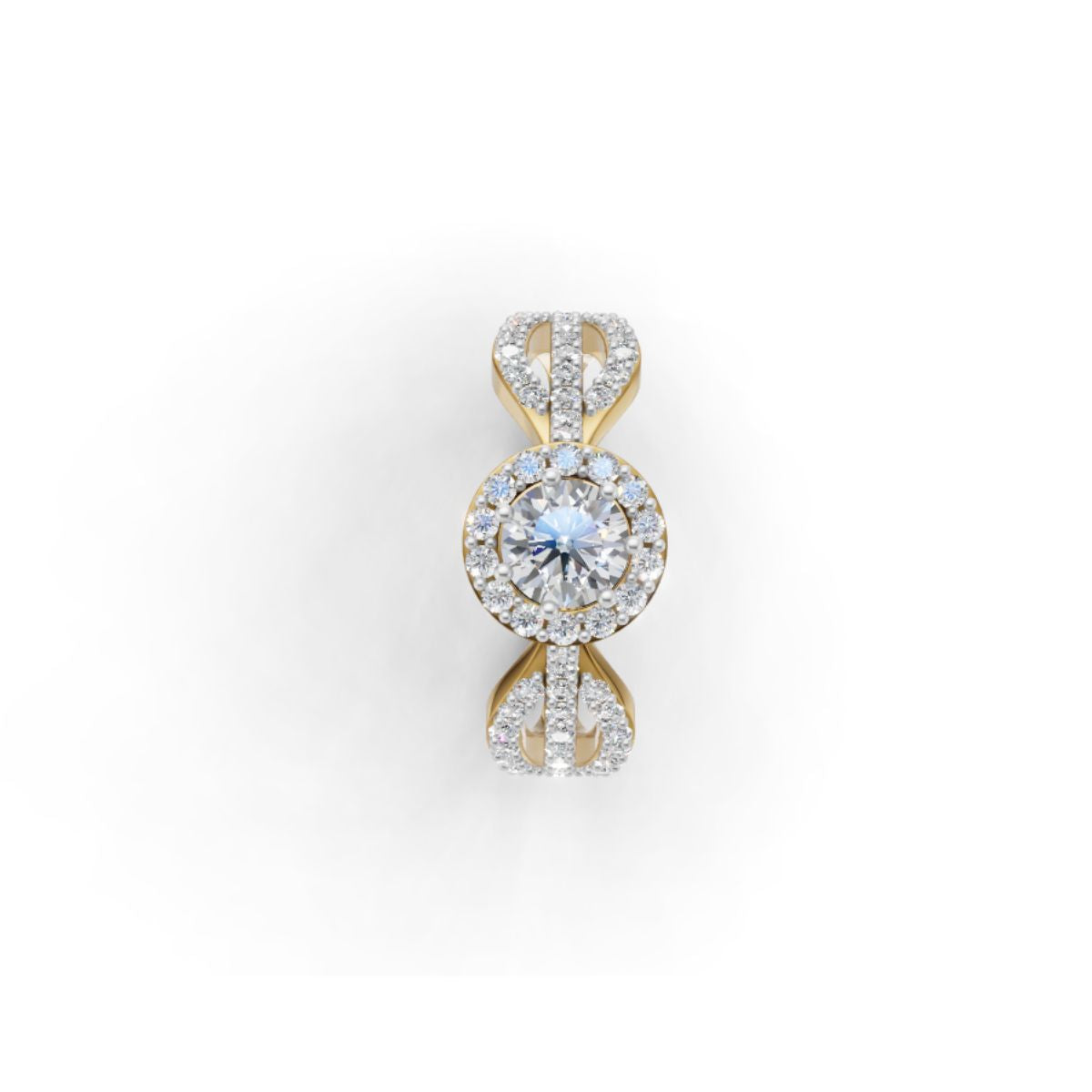 Avarta Glamour Gold Lab Diamond Ring