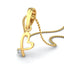 Avarta Jewellery Heart Pendant With Lab Grown Diamond