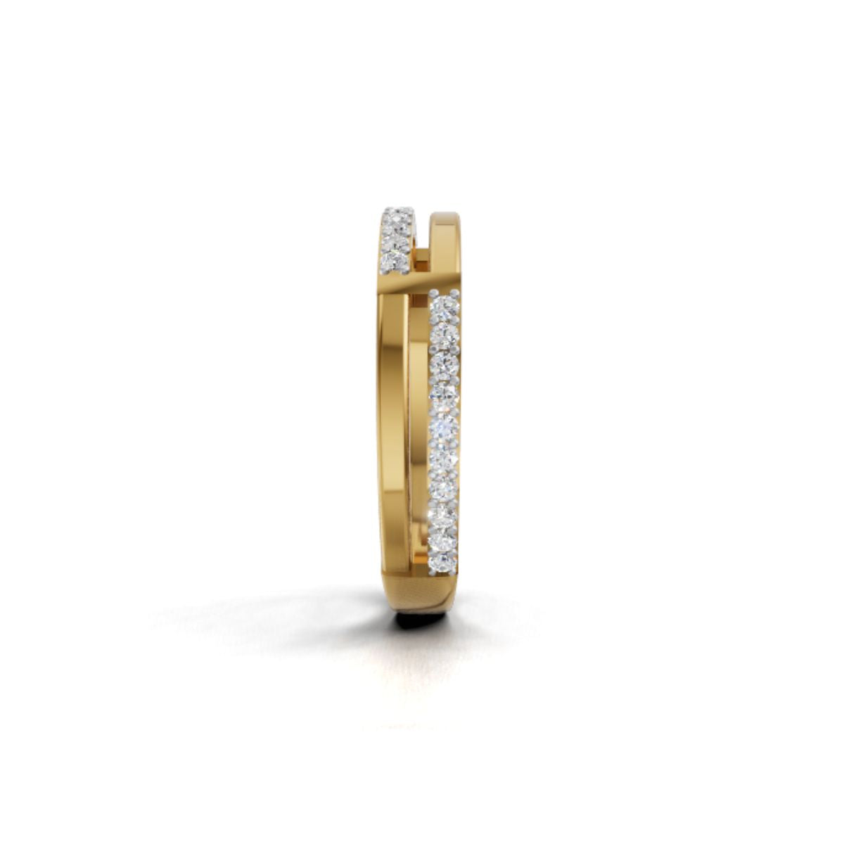 Avarta Jewellery Gold Alluring Lab Grown Diamond Ring