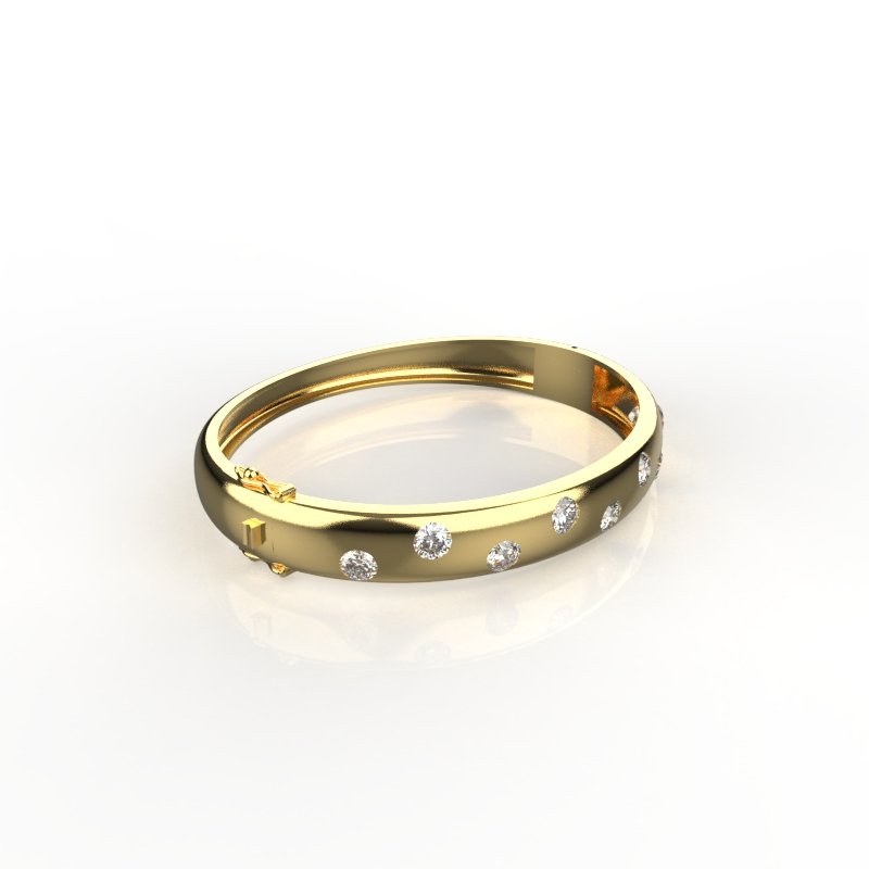 Avarta 18k Gold Diamond Bracelet With Lab Grown Diamonds