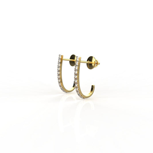 Avarta Jewellery 18k Gold Unisex Diamond Bali