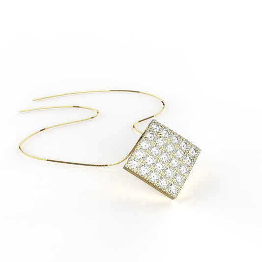 Avarta Jewellery 18k Gold Fizzing Pendant Set