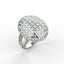 Avarta Sterling Silver Twilight American Diamond Ring