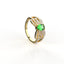 Avarta Jewellery 18K Gold Moissanite Emerald Ring For Women & Girls