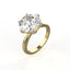 Avarta 14k Gold 3 Carat Moissanite Solitaire Ring