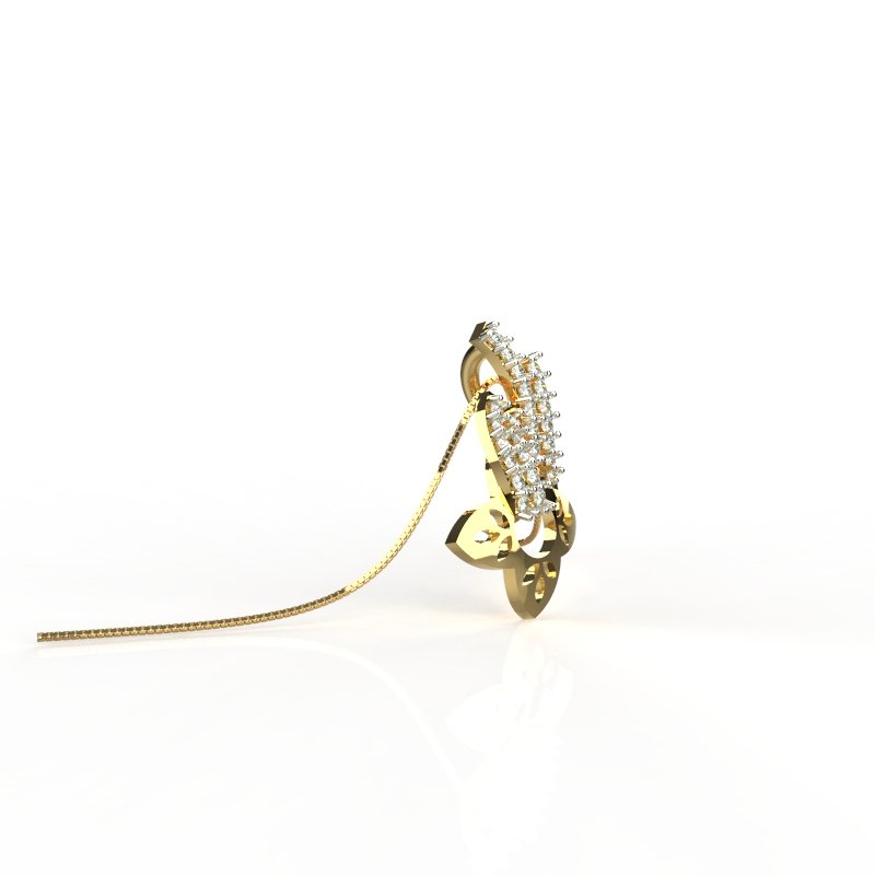 Avarta Jewellery 18k Gold Enchanting Pendant For Girls & Women