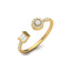 Avarta Jewellery 18K Gold Resizable Diamond Ring