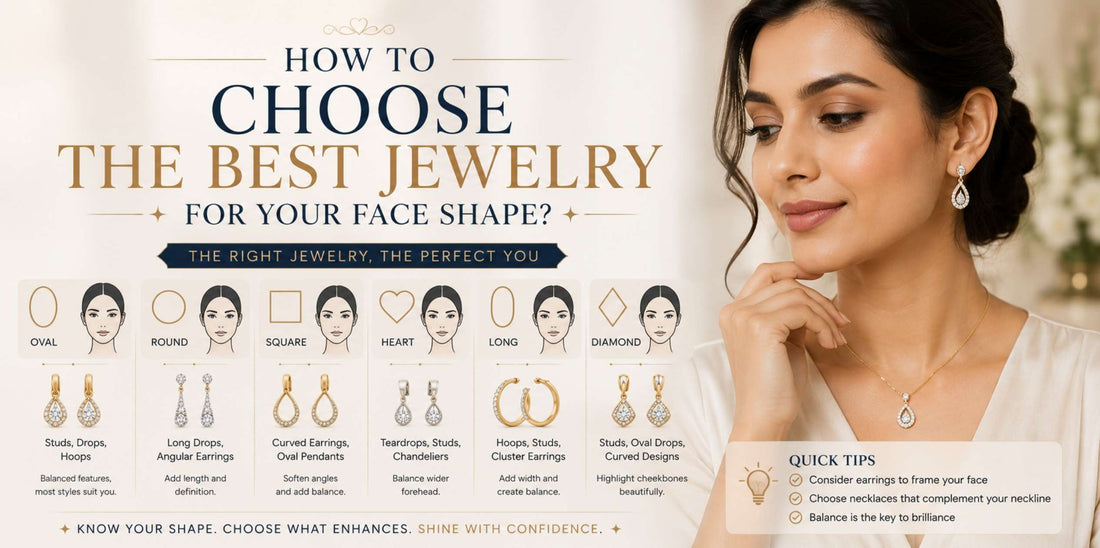 How To Choose The Best Jewelry For Your Face Shape?