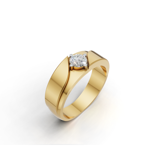 Avarta 33 Cents Engagement Ring With Lab Diamonds