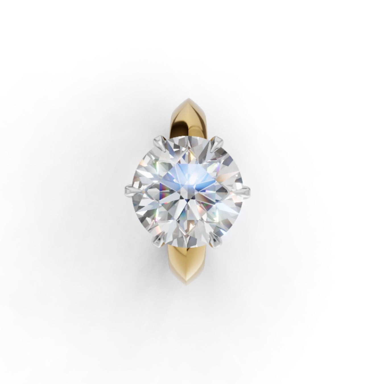 Avarta 5 Carat Solitaire Diamond Ring in Lab Grown Diamond Ring