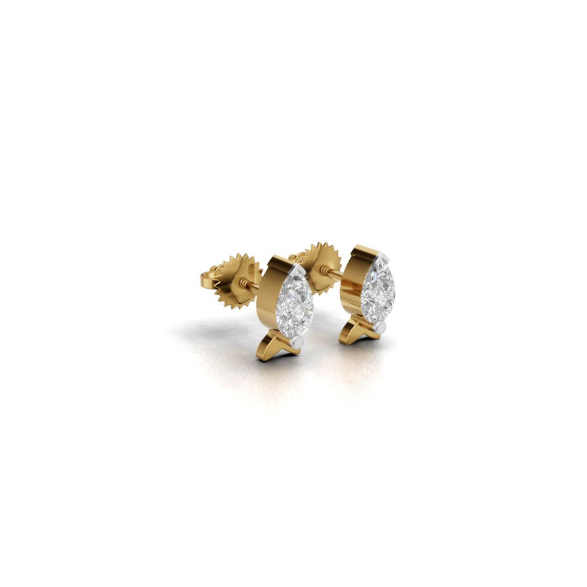 Avarta Gold Marine Diamond Earrings for Kids