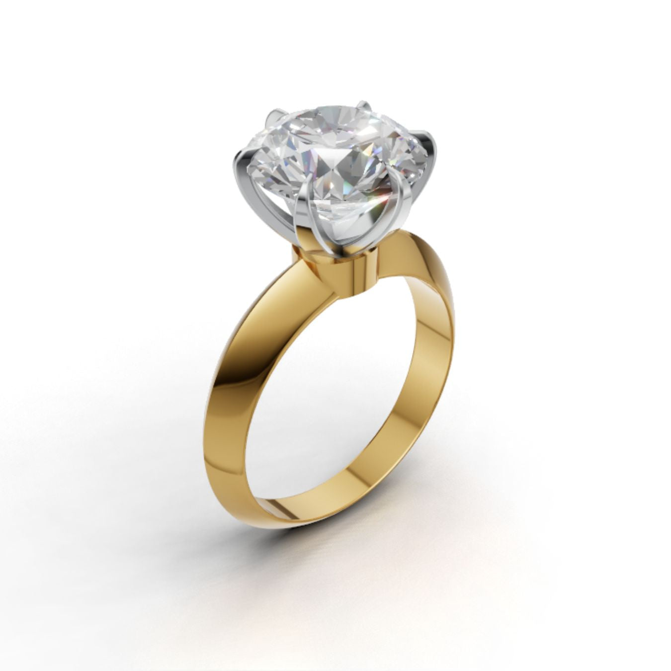 Avarta 5 Carat Solitaire Diamond Ring in Lab Grown Diamond Ring