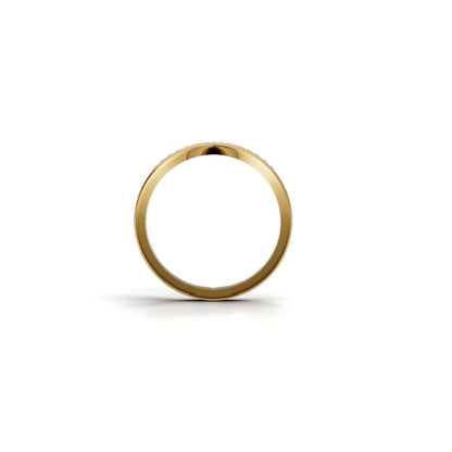 Avarta Shimmering Gold Lab Diamond Ring