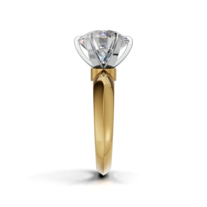 Avarta 5 Carat Solitaire Diamond Ring in Lab Grown Diamond Ring