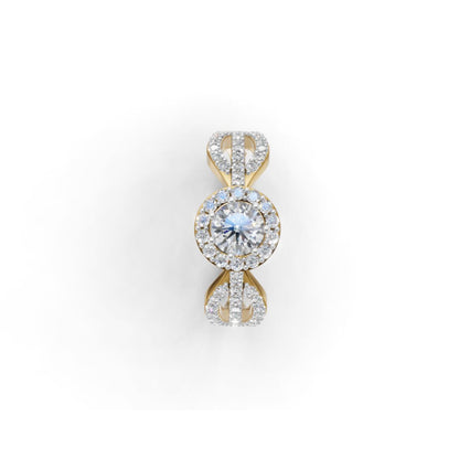 Avarta Glamour Gold Lab Diamond Ring