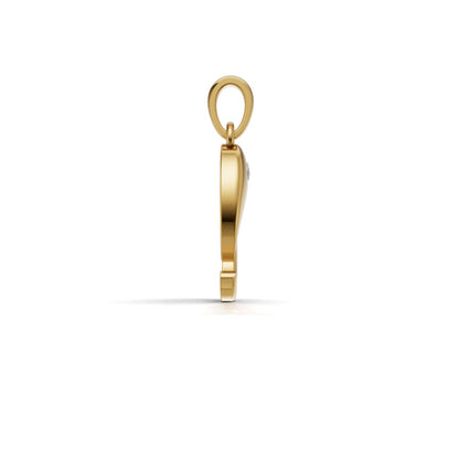 Avarta Adore Gold Diamond Om Ganesh Pendant