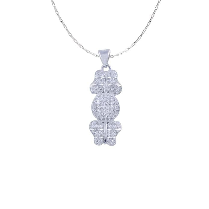 Avarta Jewellery Sterling Silver Butterfly Pendant Set With Chain