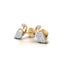 Avarta Gold Peacock Diamond Studs Earrings for Girls & Women