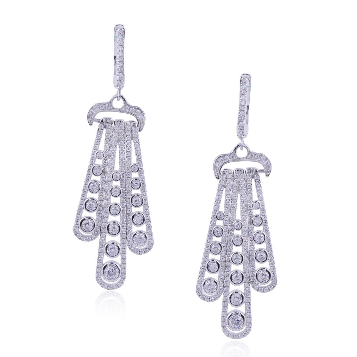 Avarta Jewellery Sterling Silver Embracing Pendant Set With Chain &amp; Ring
