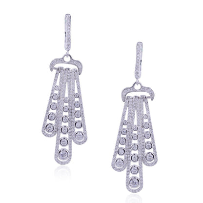 Avarta Jewellery Sterling Silver Embracing Pendant Set With Chain &amp; Ring