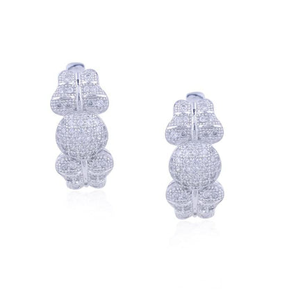 Avarta Jewellery Sterling Silver Butterfly Pendant Set With Chain