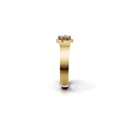 Avarta 25 Cents Lab Diamond Ring