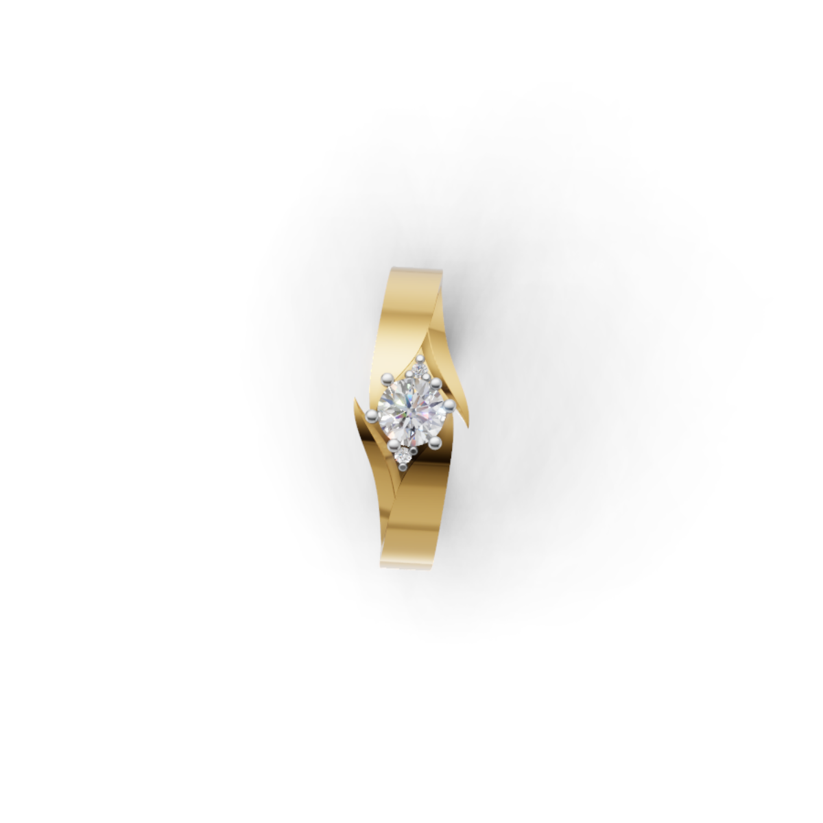 Avarta 25 Cents Lab Diamond Ring