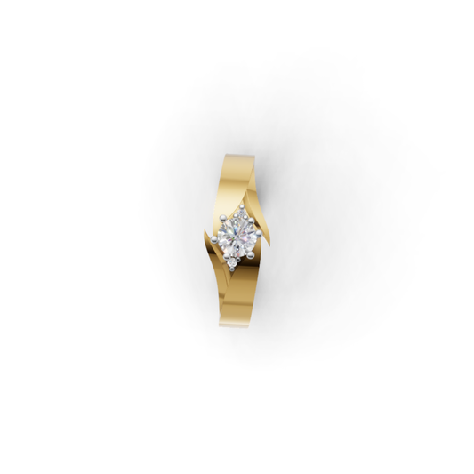 Avarta 25 Cents Lab Diamond Ring