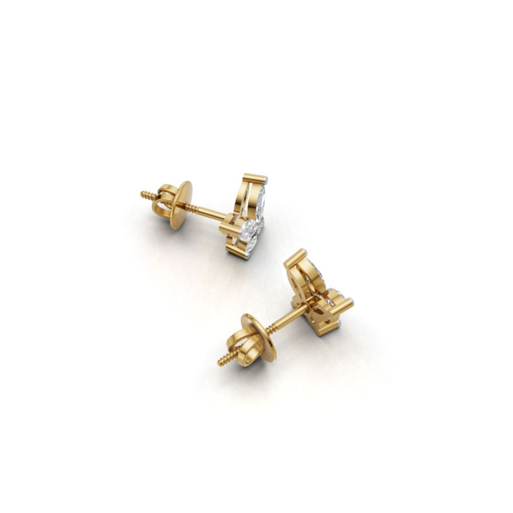 Avarta Butterfly Moissanite Earrings
