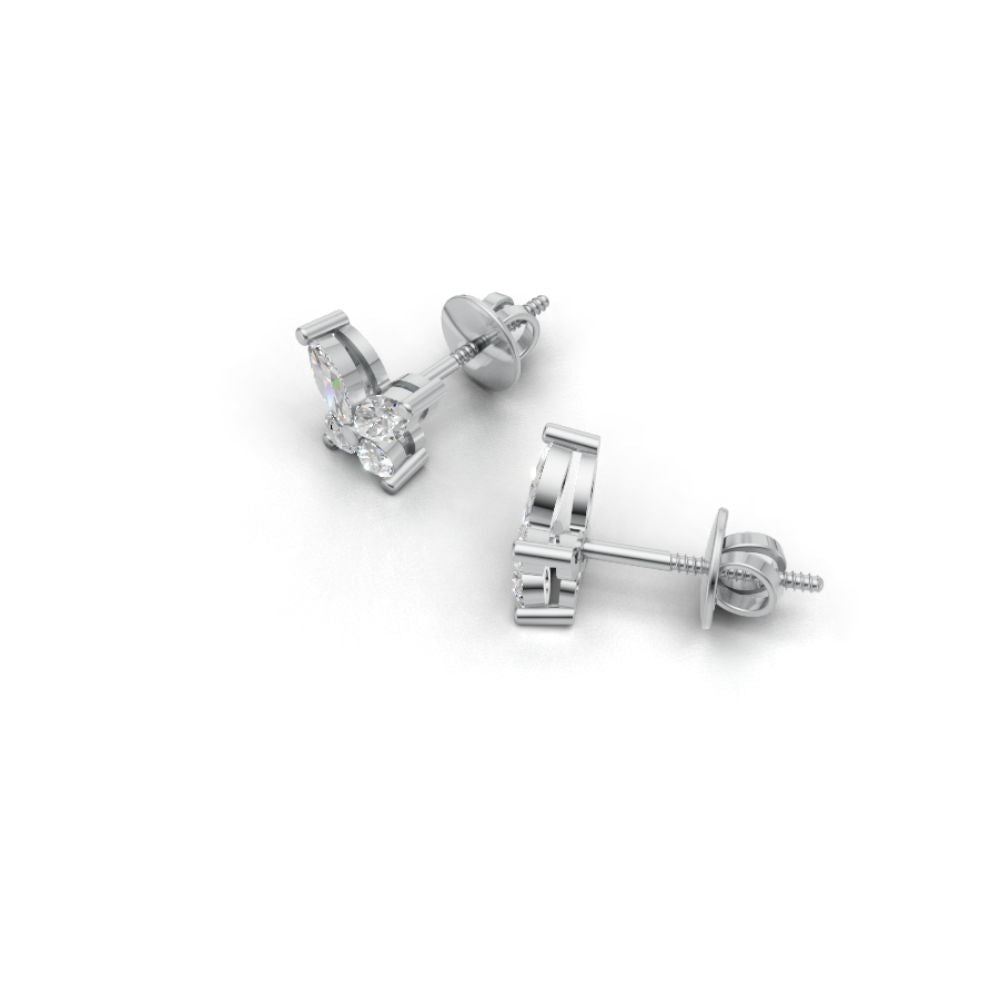 Avarta Butterfly Moissanite Earrings