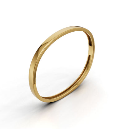 Avarta Gold Unisex Stackable Bracelet – Openable Bangle in 9K, 14K & 18K Gold