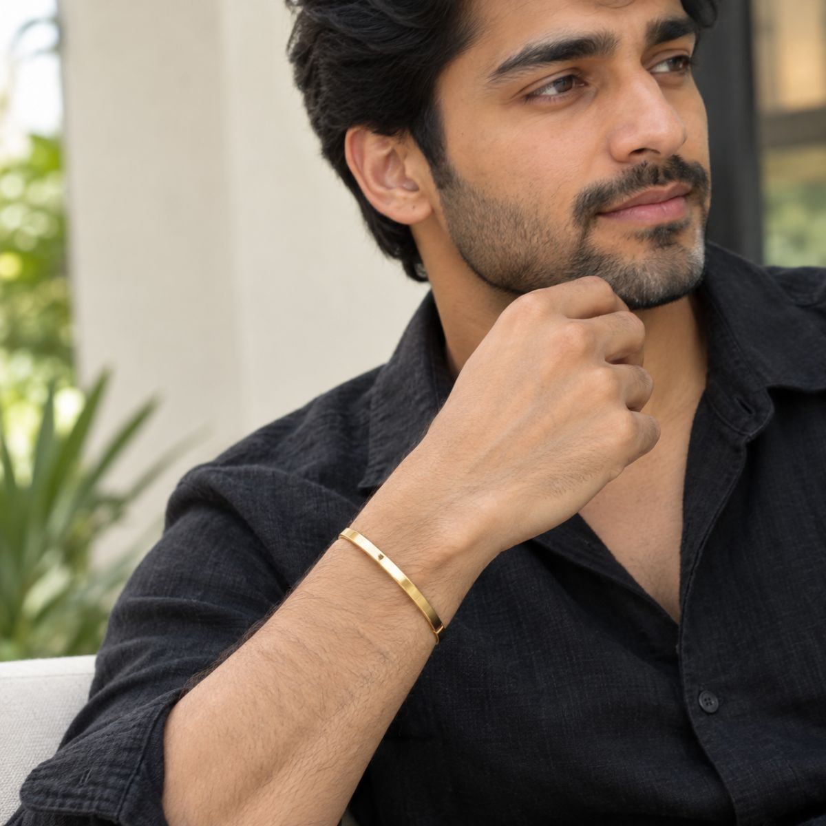 Avarta Gold Unisex Stackable Bracelet – Openable Bangle in 9K, 14K & 18K Gold