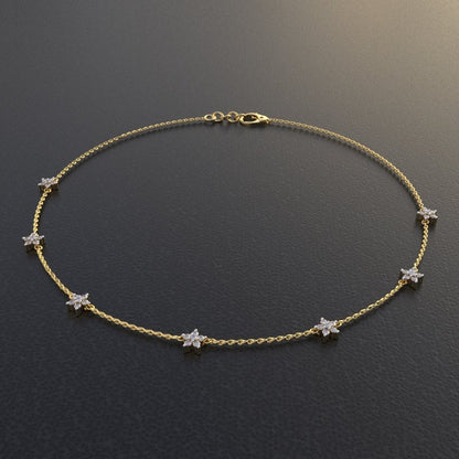 Avarta Jewellery Sterling Silver Constellation Necklace