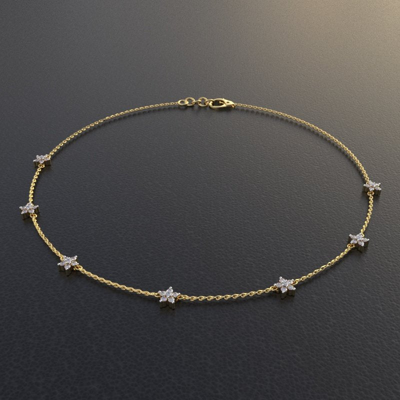 Avarta Jewellery 18k Gold Constellation Necklace