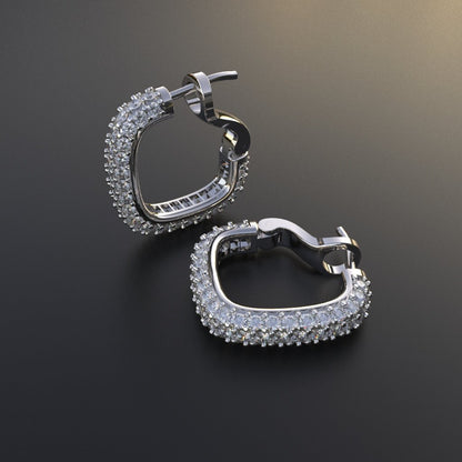Avarta Sterling Silver Bali Earrings For Girls & Women