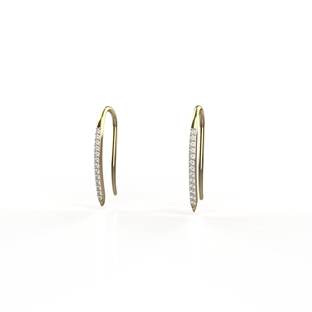 Avarta Jewellery 18k Gold Hoop Earring For Kids, Girls &amp; Women