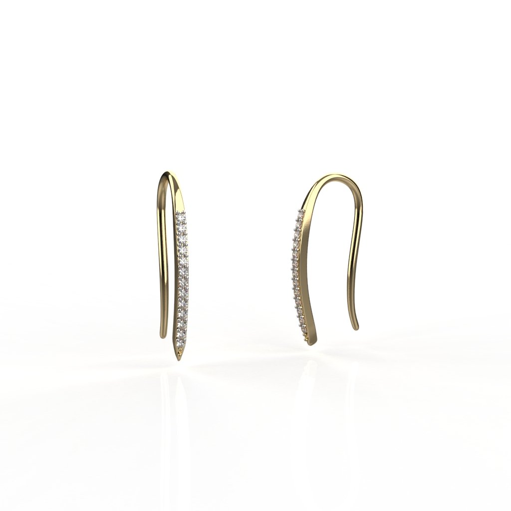 Avarta Jewellery 18k Gold Hoop Earring For Kids, Girls &amp; Women