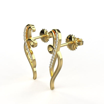 Avarta 18k Diamond Earring For Girls &amp; Women