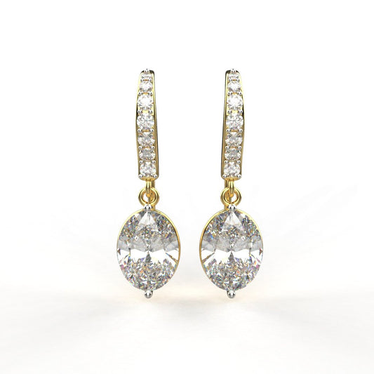Avarta Jewellery Mystic Gold Drop Earrings