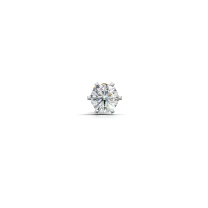 Avarta Gold 25 Cents Moissanite Nose stud