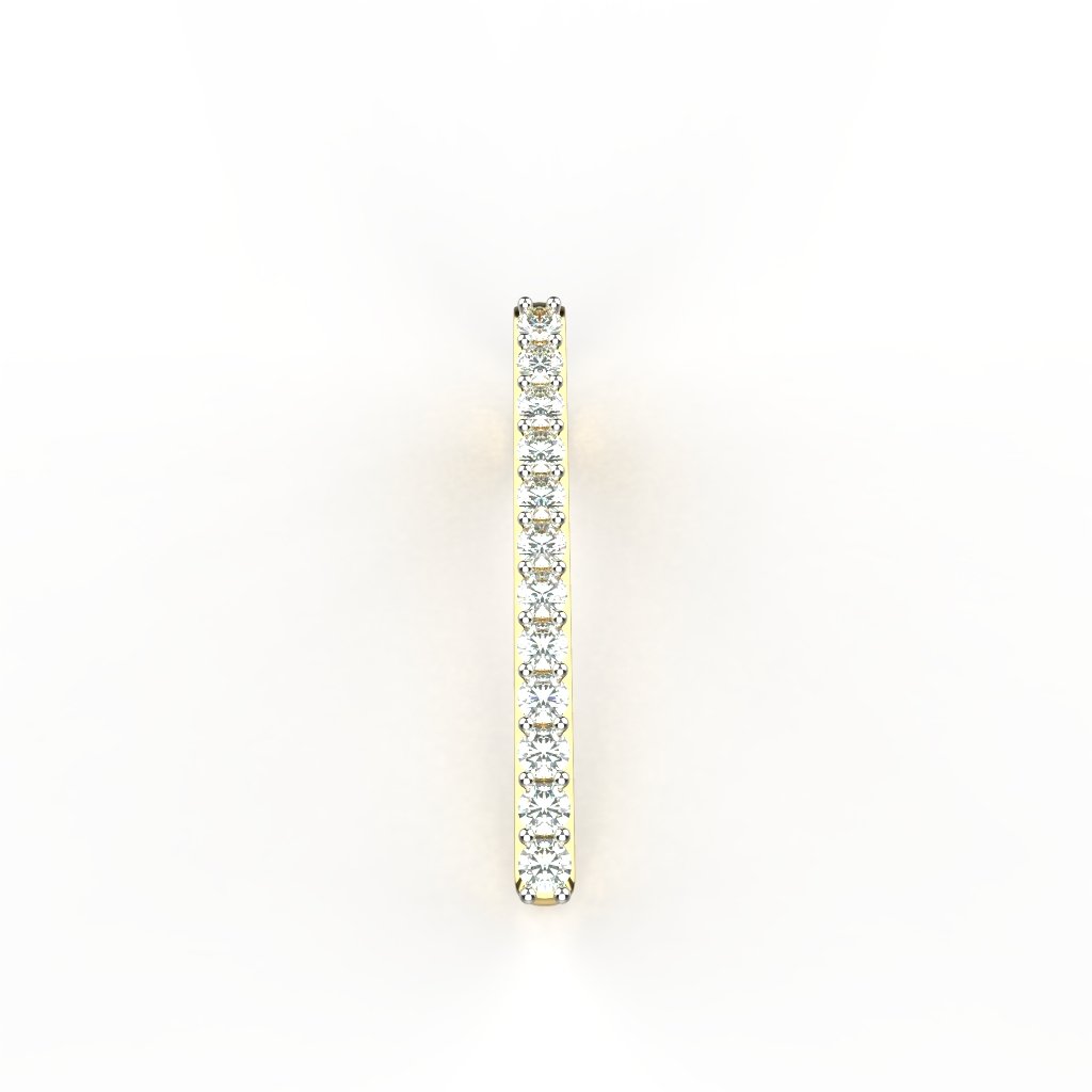 Avarta Jewellery 18k Gold Diamond Pendant With IJ-SI Certified Diamonds For Girls &amp; Women