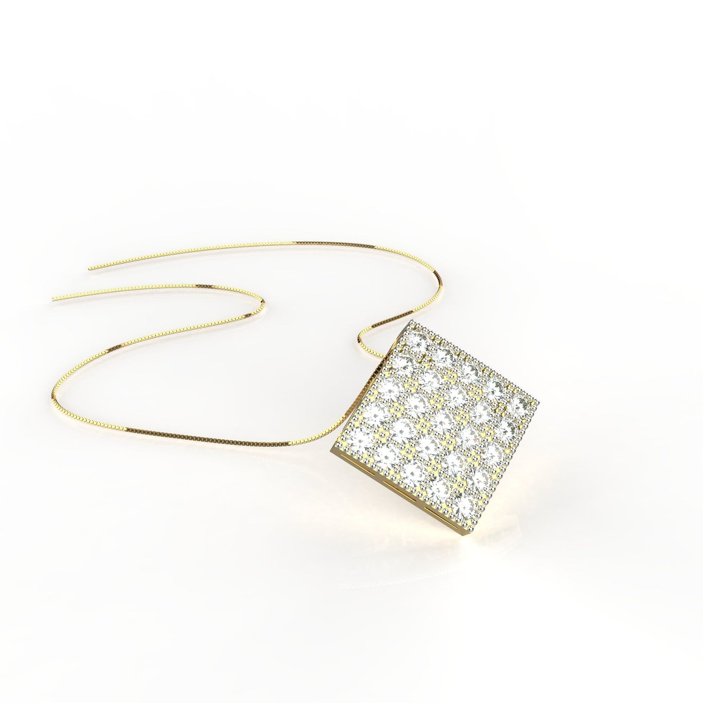 Avarta Jewellery 18k Gold Fizzing Pendant Set