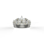 Avarta Jewellery Sterling Silver Crown Ring