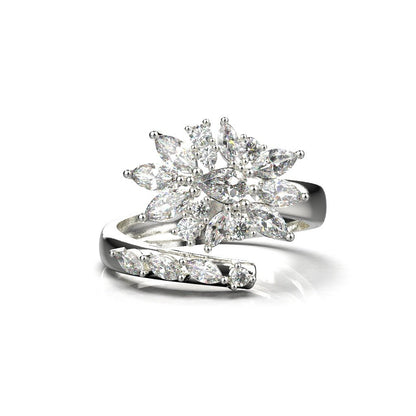 Avarta Jewellery Sterling Silver Twisted Ring