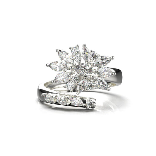 Avarta Jewellery Sterling Silver Twisted Ring