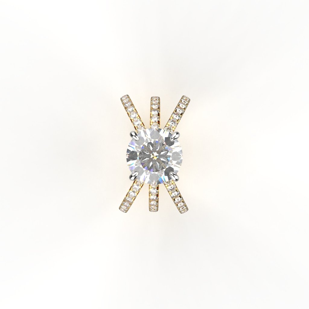 1.50 Ct Lab Grown Solitaire Ring | Handmade Diamond Proposal Ring For Her