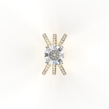 1.50 Ct Lab Grown Solitaire Ring | Handmade Diamond Proposal Ring For Her