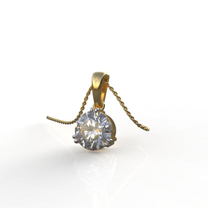 Avarta Jewellery Lab Grown Diamond Solitaire Pendant